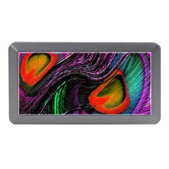 Peacock Feather Rainbow Memory Card Reader (mini) by Simbadda