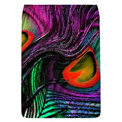 Peacock Feather Rainbow Flap Covers (s)  by Simbadda