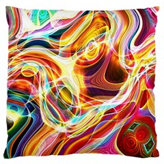 Colourful Abstract Background Design Standard Flano Cushion Case (one Side) by Simbadda