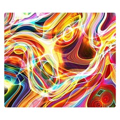 Colourful Abstract Background Design Double Sided Flano Blanket (small)  by Simbadda