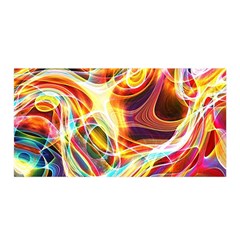 Colourful Abstract Background Design Satin Wrap by Simbadda