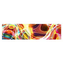 Colourful Abstract Background Design Satin Scarf (oblong) by Simbadda