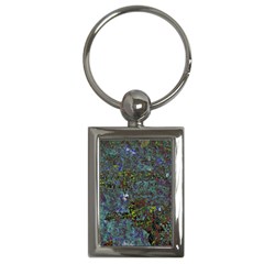 Stone Paints Texture Pattern Key Chains (rectangle)  by Simbadda