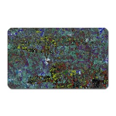 Stone Paints Texture Pattern Magnet (rectangular) by Simbadda