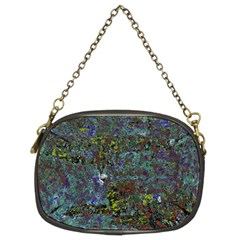 Stone Paints Texture Pattern Chain Purses (two Sides)  by Simbadda