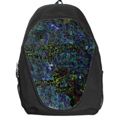 Stone Paints Texture Pattern Backpack Bag by Simbadda