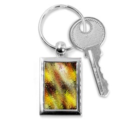 Multi Colored Seamless Abstract Background Key Chains (rectangle)  by Simbadda