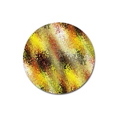 Multi Colored Seamless Abstract Background Magnet 3  (round) by Simbadda