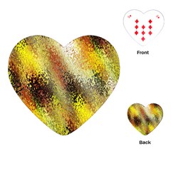 Multi Colored Seamless Abstract Background Playing Cards (heart)  by Simbadda