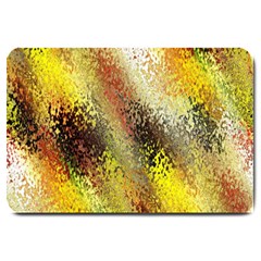 Multi Colored Seamless Abstract Background Large Doormat  by Simbadda