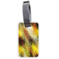 Multi Colored Seamless Abstract Background Luggage Tags (one Side)  by Simbadda