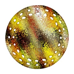 Multi Colored Seamless Abstract Background Ornament (round Filigree) by Simbadda