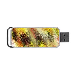 Multi Colored Seamless Abstract Background Portable Usb Flash (two Sides) by Simbadda