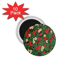 Berries And Leaves 1 75  Magnets (10 Pack)  by Simbadda