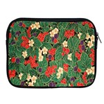 Berries And Leaves Apple iPad 2/3/4 Zipper Cases Front