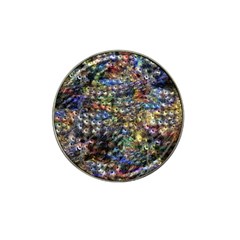 Multi Color Peacock Feathers Hat Clip Ball Marker (4 Pack) by Simbadda