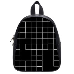 Abstract Clutter School Bags (small)  by Simbadda