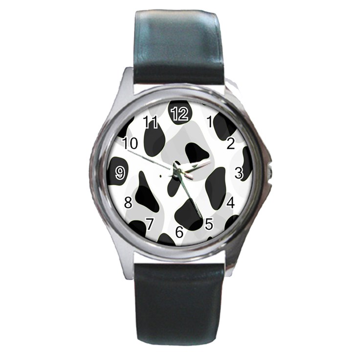 Abstract Venture Round Metal Watch