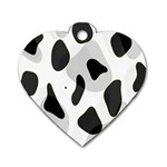 Abstract Venture Dog Tag Heart (Two Sides) Back