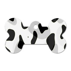 Abstract Venture Dog Tag Bone (two Sides) by Simbadda