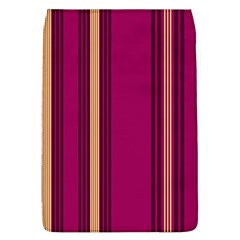 Stripes Background Wallpaper In Purple Maroon And Gold Flap Covers (l)  by Simbadda