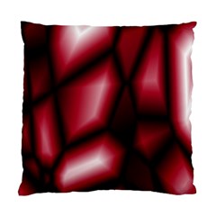 Red Abstract Background Standard Cushion Case (one Side) by Simbadda