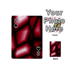 Red Abstract Background Playing Cards 54 (mini) 