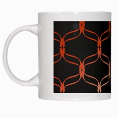 Cadenas Chinas Abstract Design Pattern White Mugs by Simbadda