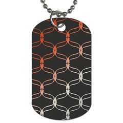 Cadenas Chinas Abstract Design Pattern Dog Tag (one Side) by Simbadda