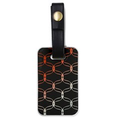 Cadenas Chinas Abstract Design Pattern Luggage Tags (one Side)  by Simbadda