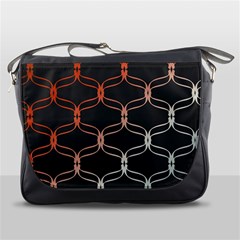 Cadenas Chinas Abstract Design Pattern Messenger Bags by Simbadda