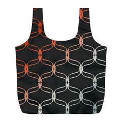 Cadenas Chinas Abstract Design Pattern Full Print Recycle Bags (l) 