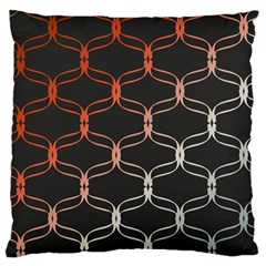 Cadenas Chinas Abstract Design Pattern Standard Flano Cushion Case (two Sides) by Simbadda