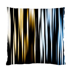 Digitally Created Striped Abstract Background Texture Standard Cushion Case (one Side) by Simbadda