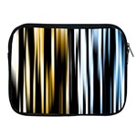 Digitally Created Striped Abstract Background Texture Apple iPad 2/3/4 Zipper Cases Front