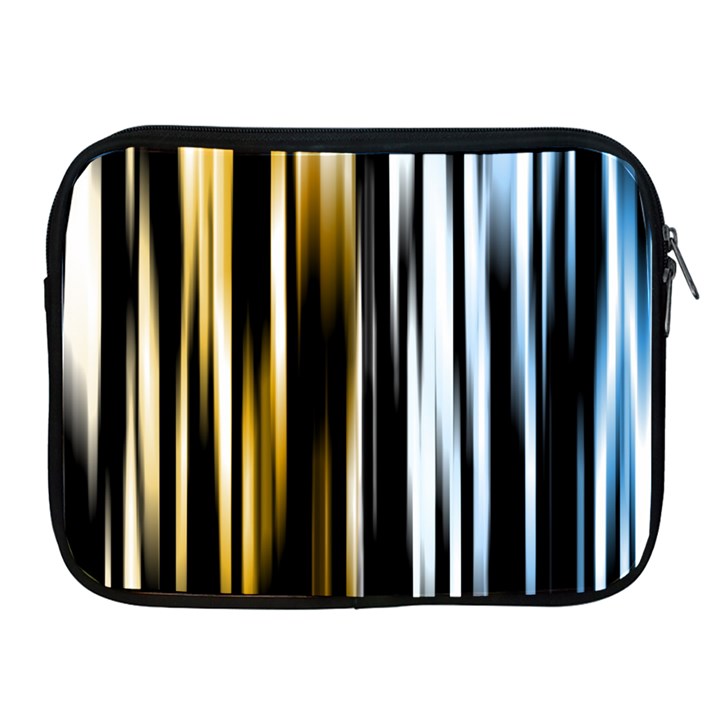 Digitally Created Striped Abstract Background Texture Apple iPad 2/3/4 Zipper Cases