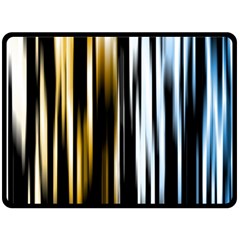 Digitally Created Striped Abstract Background Texture Double Sided Fleece Blanket (large)  by Simbadda