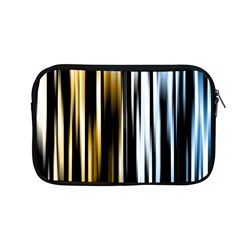 Digitally Created Striped Abstract Background Texture Apple Macbook Pro 13  Zipper Case by Simbadda