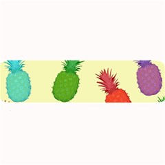 Colorful Pineapples Wallpaper Background Large Bar Mats by Simbadda