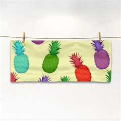 Colorful Pineapples Wallpaper Background Cosmetic Storage Cases by Simbadda