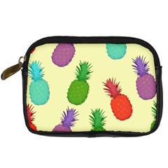 Colorful Pineapples Wallpaper Background Digital Camera Cases by Simbadda