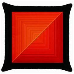 Abstract Clutter Baffled Field Throw Pillow Case (black) by Simbadda