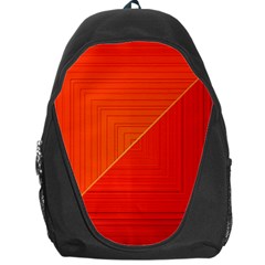 Abstract Clutter Baffled Field Backpack Bag by Simbadda