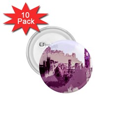 Abstract Painting Edinburgh Capital Of Scotland 1 75  Buttons (10 Pack) by Simbadda