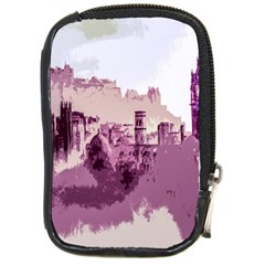 Abstract Painting Edinburgh Capital Of Scotland Compact Camera Cases by Simbadda