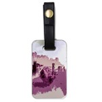 Abstract Painting Edinburgh Capital Of Scotland Luggage Tags (One Side)  Front