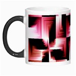 Red And Pink Abstract Background Morph Mugs Left