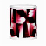 Red And Pink Abstract Background Morph Mugs Center