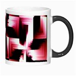 Red And Pink Abstract Background Morph Mugs Right