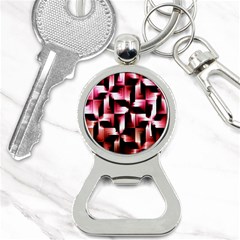 Red And Pink Abstract Background Button Necklaces by Simbadda